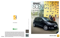 Renault Scenic - brozura 2014-2